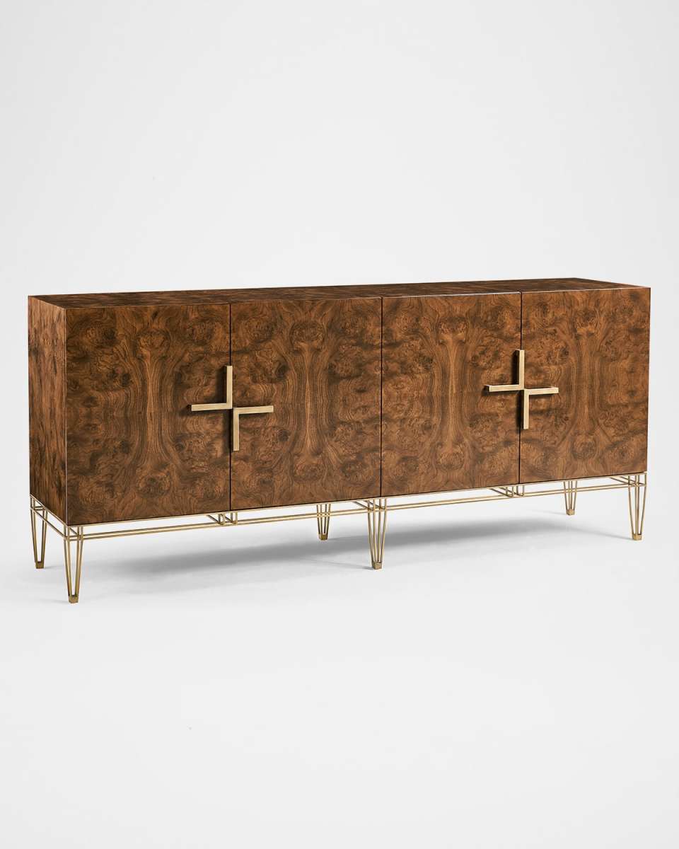 XO Walnut Burl Sideboard